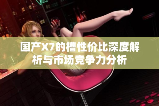 国产X7的槽性价比深度解析与市场竞争力分析