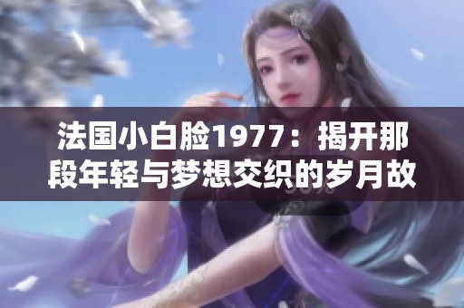法国小白脸1977：揭开那段年轻与梦想交织的岁月故事