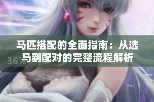 马匹搭配的全面指南：从选马到配对的完整流程解析