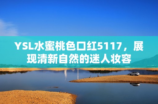 YSL水蜜桃色口红5117，展现清新自然的迷人妆容