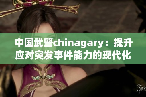 中国武警chinagary：提升应对突发事件能力的现代化变革