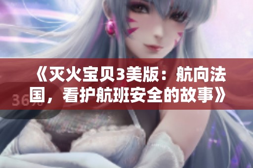 《灭火宝贝3美版：航向法国，看护航班安全的故事》