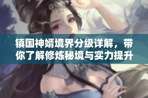镇国神婿境界分级详解，带你了解修炼秘境与实力提升
