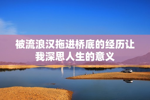 被流浪汉拖进桥底的经历让我深思人生的意义