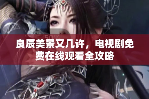 良辰美景又几许，电视剧免费在线观看全攻略