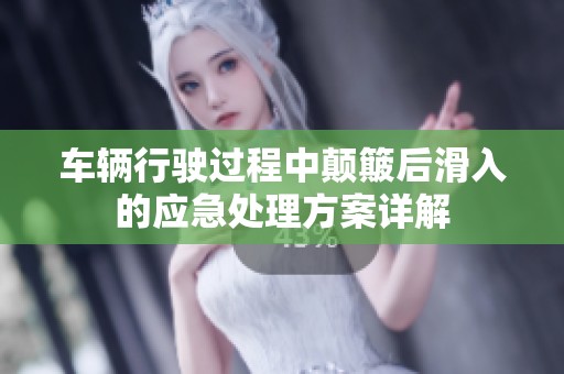 车辆行驶过程中颠簸后滑入的应急处理方案详解