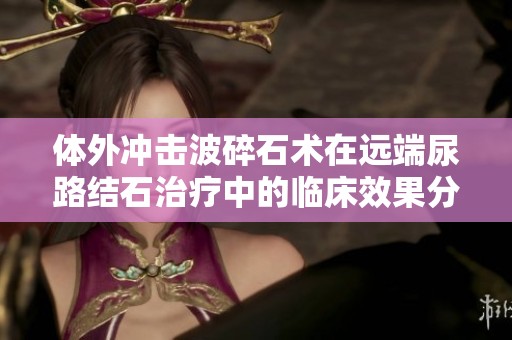 体外冲击波碎石术在远端尿路结石治疗中的临床效果分析