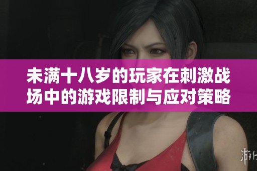 未满十八岁的玩家在刺激战场中的游戏限制与应对策略