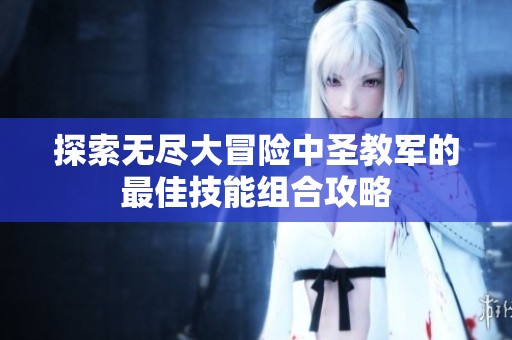 探索无尽大冒险中圣教军的最佳技能组合攻略