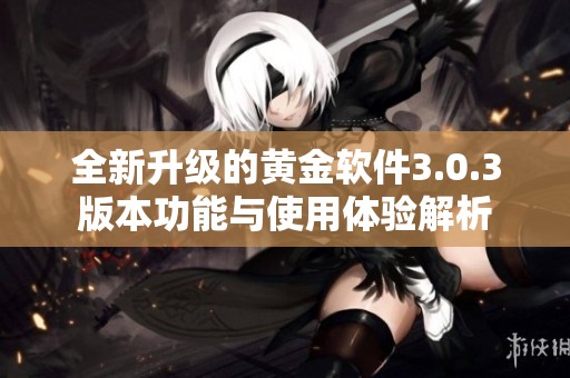 全新升级的黄金软件3.0.3版本功能与使用体验解析
