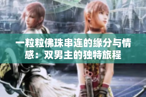 一粒粒佛珠串连的缘分与情感：双男主的独特旅程