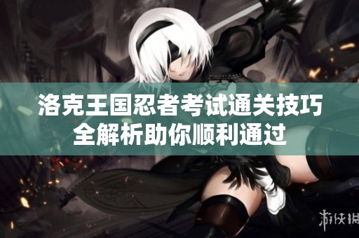 洛克王国忍者考试通关技巧全解析助你顺利通过