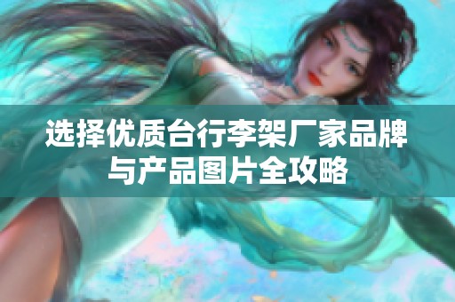选择优质台行李架厂家品牌与产品图片全攻略
