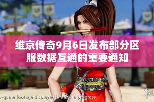 维京传奇9月6日发布部分区服数据互通的重要通知