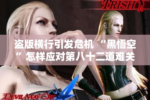 盗版横行引发危机 “黑悟空”怎样应对第八十二道难关