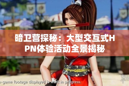 暗卫营探秘：大型交互式HPN体验活动全景揭秘