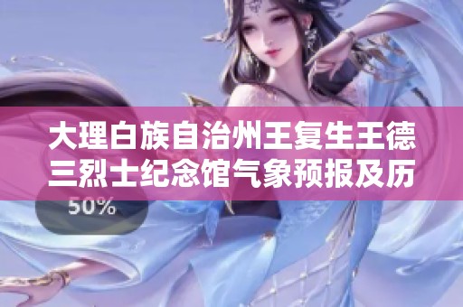 大理白族自治州王复生王德三烈士纪念馆气象预报及历史温度分析