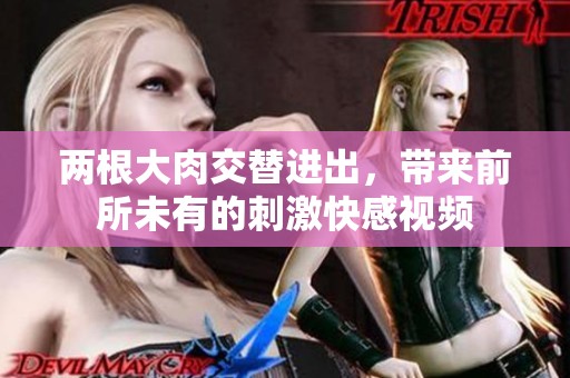两根大肉交替进出，带来前所未有的刺激快感视频