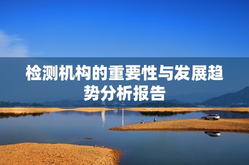 检测机构的重要性与发展趋势分析报告