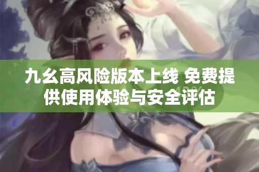 九幺高风险版本上线 免费提供使用体验与安全评估