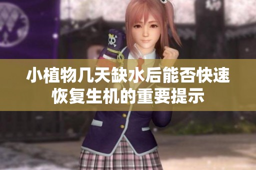小植物几天缺水后能否快速恢复生机的重要提示
