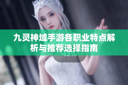 九灵神域手游各职业特点解析与推荐选择指南