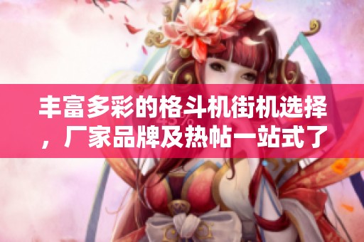丰富多彩的格斗机街机选择，厂家品牌及热帖一站式了解