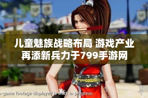儿童魅族战略布局 游戏产业再添新兵力于799手游网
