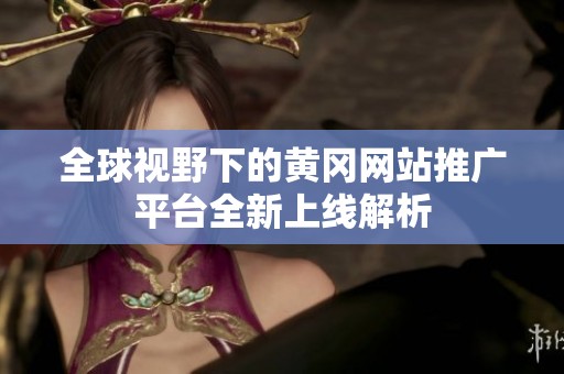 全球视野下的黄冈网站推广平台全新上线解析
