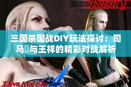 三国杀国战DIY玩法探讨：司马伷与王祥的精彩对战解析