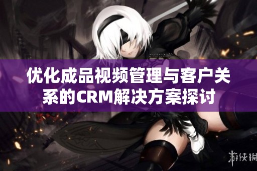 优化成品视频管理与客户关系的CRM解决方案探讨