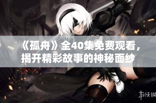 《孤舟》全40集免费观看，揭开精彩故事的神秘面纱