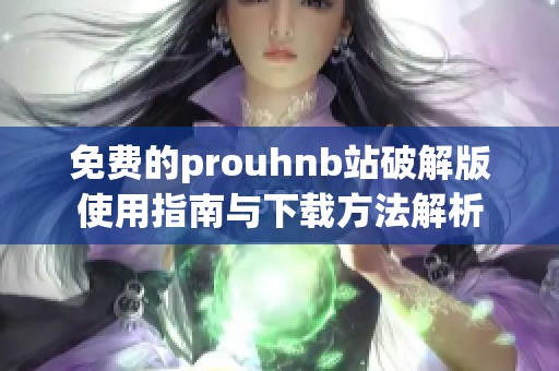 免费的prouhnb站破解版使用指南与下载方法解析
