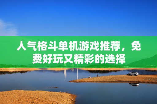 人气格斗单机游戏推荐，免费好玩又精彩的选择