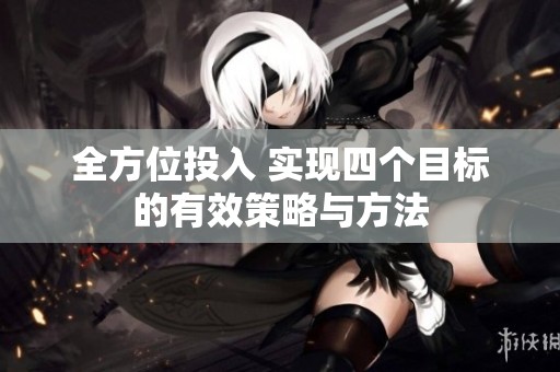 全方位投入 实现四个目标的有效策略与方法