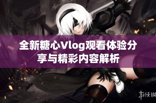 全新糖心Vlog观看体验分享与精彩内容解析