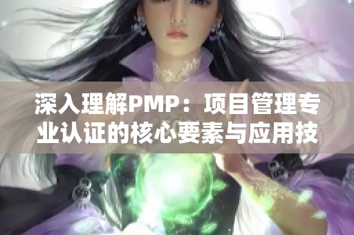 深入理解PMP：项目管理专业认证的核心要素与应用技巧