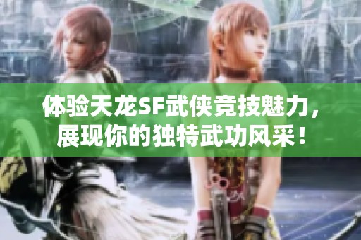 体验天龙SF武侠竞技魅力，展现你的独特武功风采！
