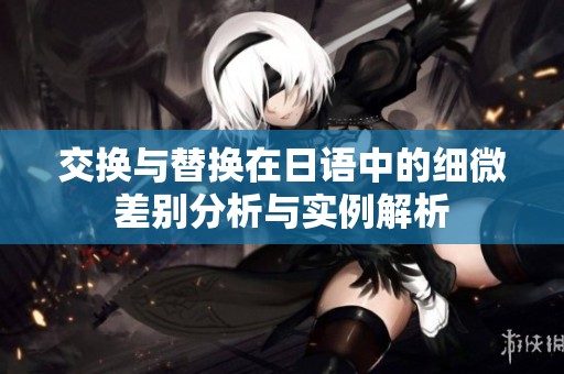 交换与替换在日语中的细微差别分析与实例解析