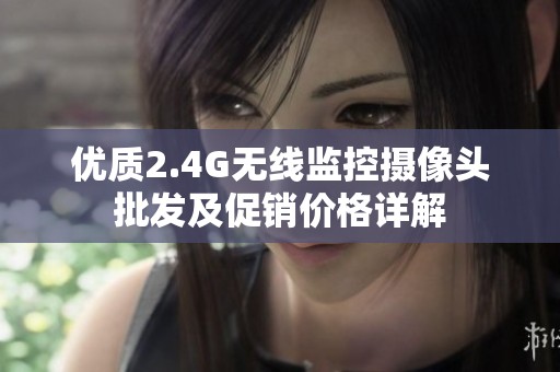 优质2.4G无线监控摄像头批发及促销价格详解