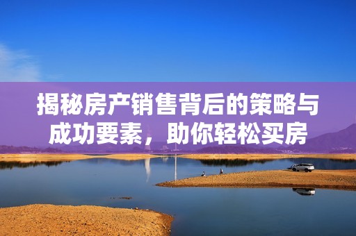 揭秘房产销售背后的策略与成功要素，助你轻松买房