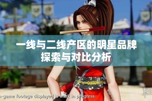 一线与二线产区的明星品牌探索与对比分析
