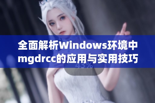 全面解析Windows环境中mgdrcc的应用与实用技巧