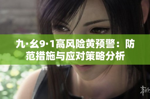 九·幺9·1高风险黄预警：防范措施与应对策略分析
