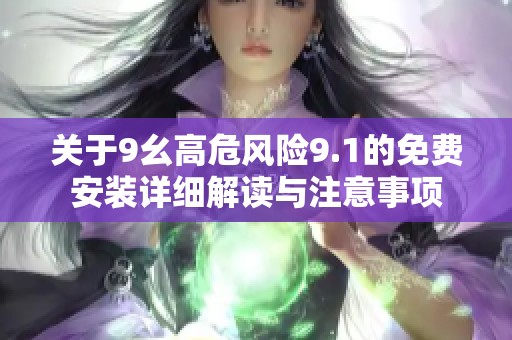 关于9幺高危风险9.1的免费安装详细解读与注意事项