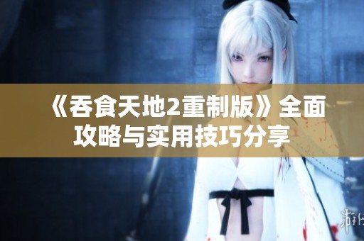 《吞食天地2重制版》全面攻略与实用技巧分享
