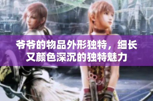 爷爷的物品外形独特，细长又颜色深沉的独特魅力