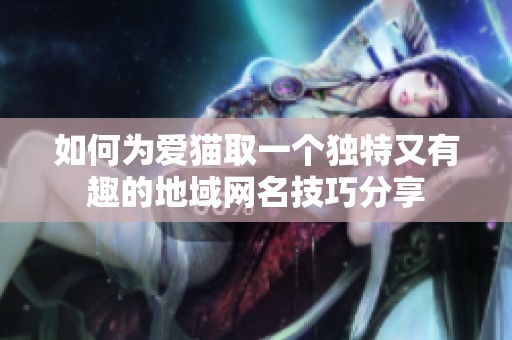 如何为爱猫取一个独特又有趣的地域网名技巧分享