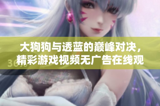 大狗狗与透蓝的巅峰对决，精彩游戏视频无广告在线观看