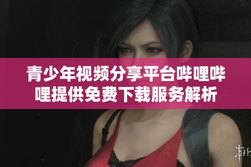 青少年视频分享平台哔哩哔哩提供免费下载服务解析